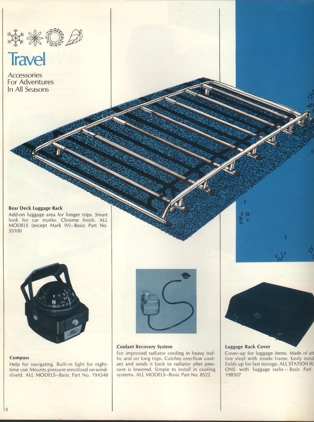 1972 Mercury Accessories Brochure Page 6